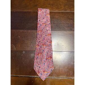 Fish Tales by Schreter “Sailfish” Silk Necktie